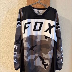 Fox Black and Tan Performance Jersey